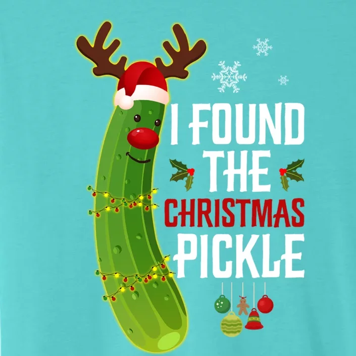 I Found The Christmas Pickle Gift ChromaSoft Performance T-Shirt