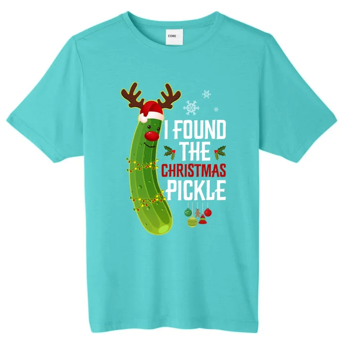 I Found The Christmas Pickle Gift ChromaSoft Performance T-Shirt