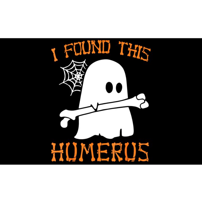 I Found This Halloween Humerus Funny Ghost Skeleton Bumper Sticker