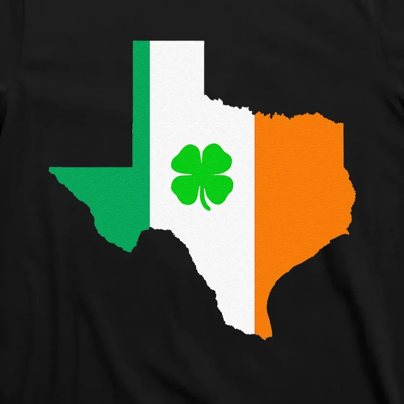 Irish Flag Texas State St Patrick's Day T-Shirt