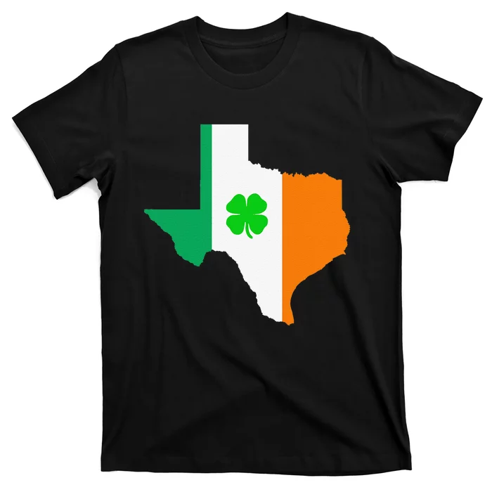 Irish Flag Texas State St Patrick's Day T-Shirt