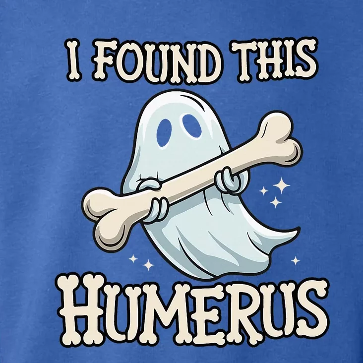 I Found This Humerus Halloween Ghost Bone Humorous Funny Toddler Hoodie