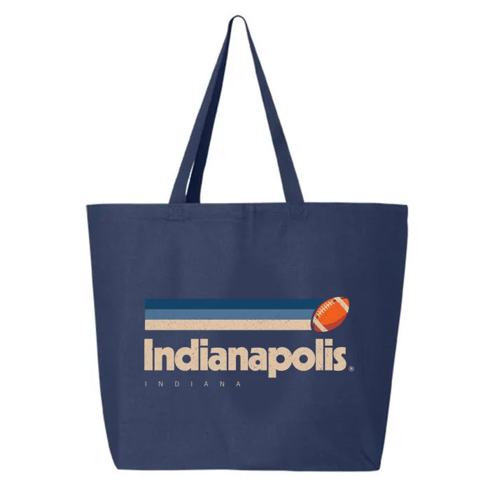 Indianapolis Football Team City Indiana Indianapolis Gift 25L Jumbo Tote