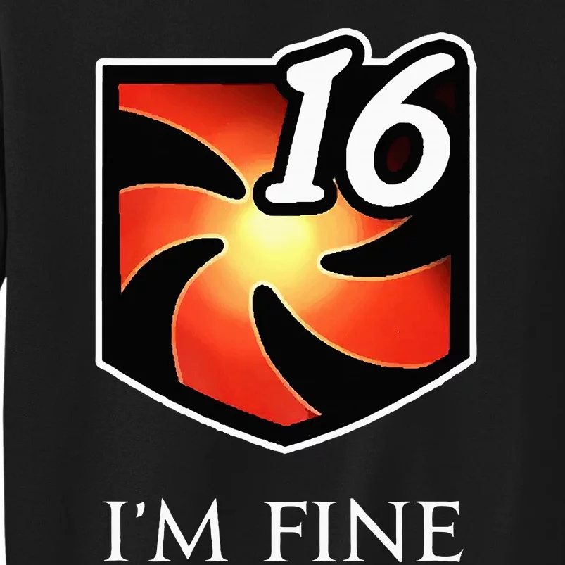 IM Fine Vulnerability Stacks Fantasy Mmorpg Tall Sweatshirt