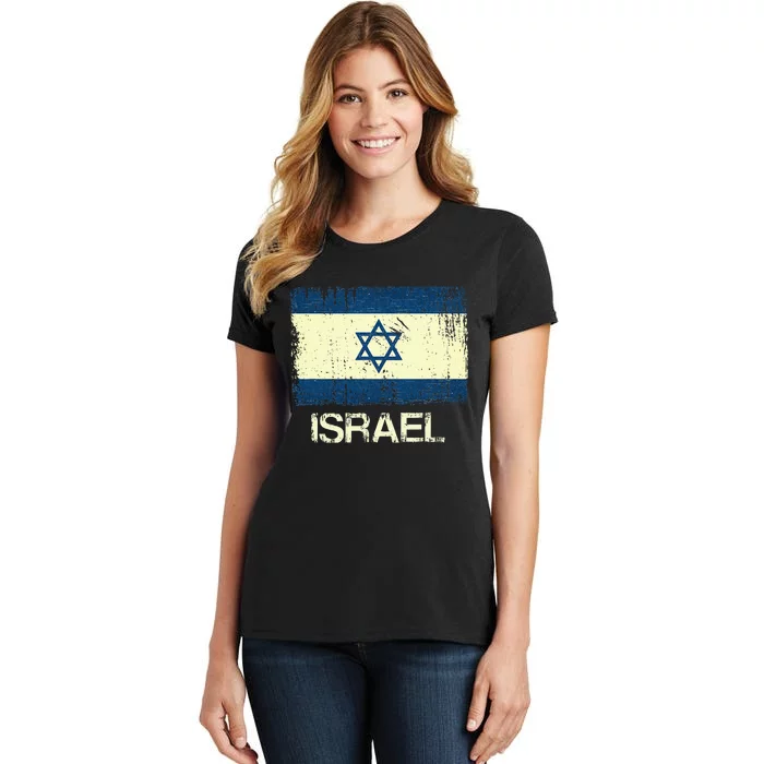 Israeli Flag  Vintage Israel Women's T-Shirt