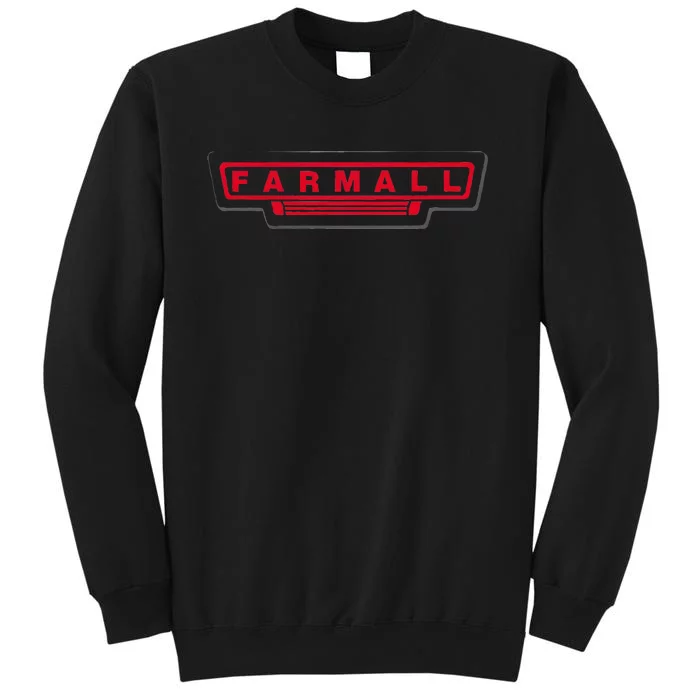 Ih Farmall Vintage Tractor Design Tall Sweatshirt