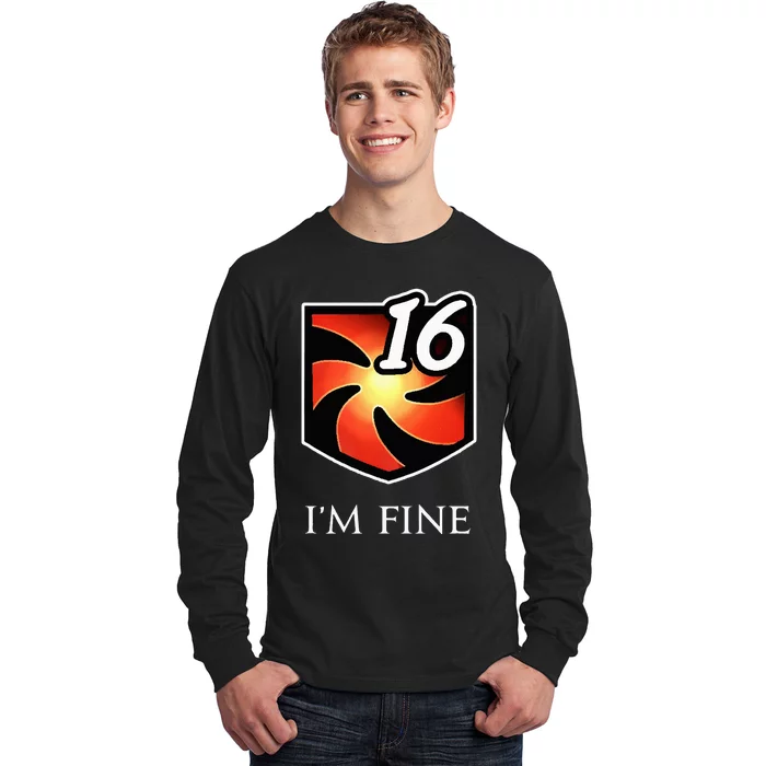 IM Fine Vulnerability Stacks Fantasy Mmorpg Long Sleeve Shirt