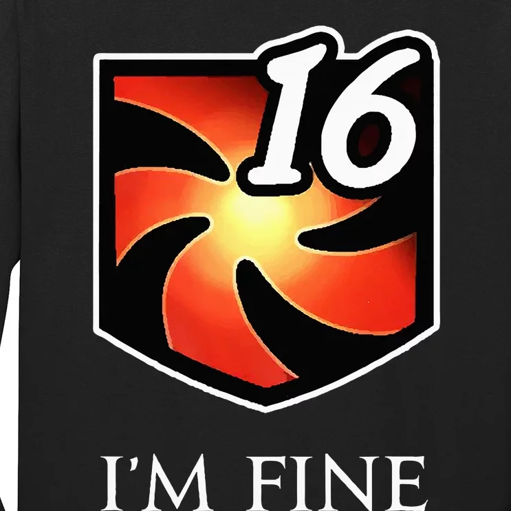 IM Fine Vulnerability Stacks Fantasy Mmorpg Long Sleeve Shirt