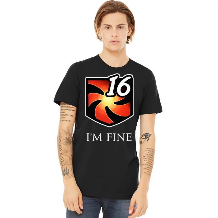 IM Fine Vulnerability Stacks Fantasy Mmorpg Premium T-Shirt