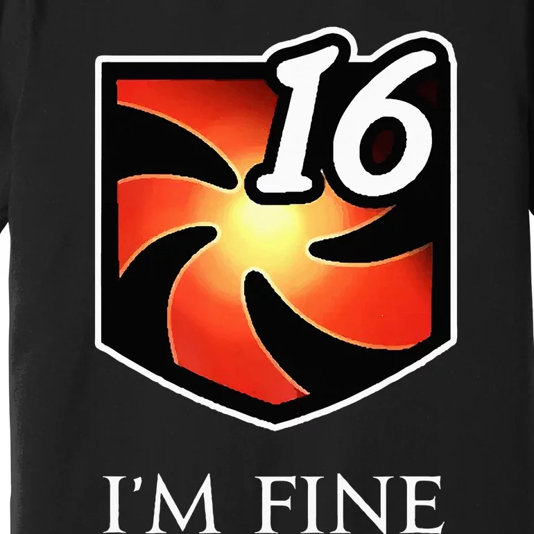 IM Fine Vulnerability Stacks Fantasy Mmorpg Premium T-Shirt