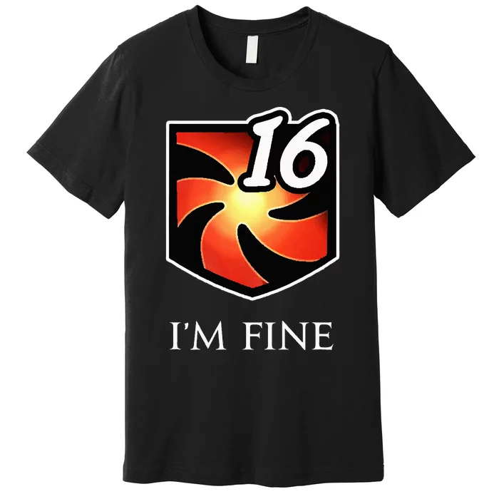 IM Fine Vulnerability Stacks Fantasy Mmorpg Premium T-Shirt