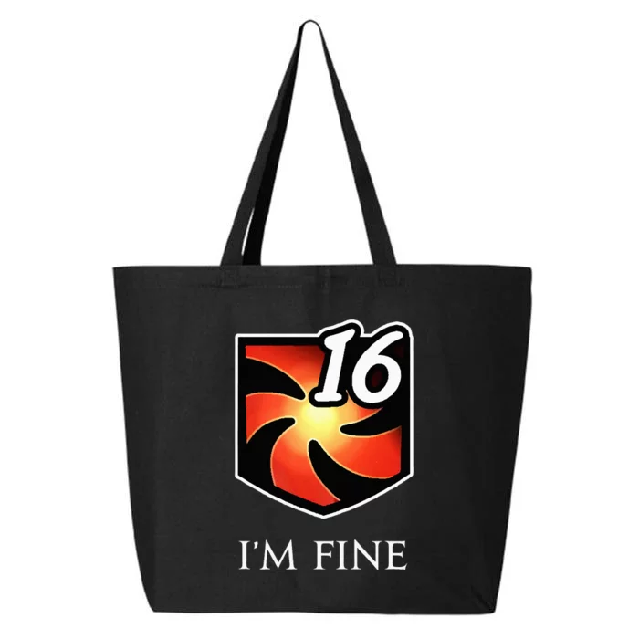 IM Fine Vulnerability Stacks Fantasy Mmorpg 25L Jumbo Tote