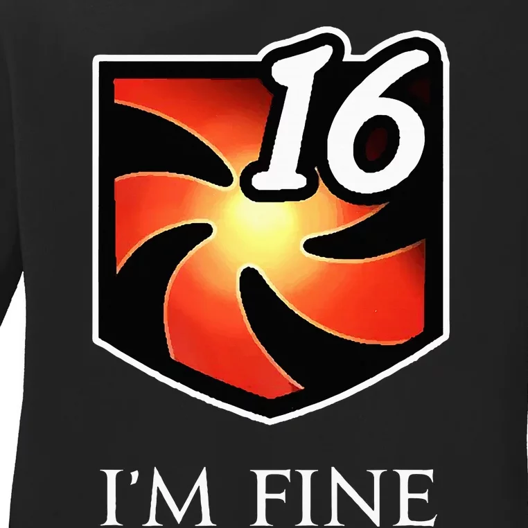 IM Fine Vulnerability Stacks Fantasy Mmorpg Ladies Long Sleeve Shirt