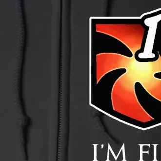 IM Fine Vulnerability Stacks Fantasy Mmorpg Full Zip Hoodie