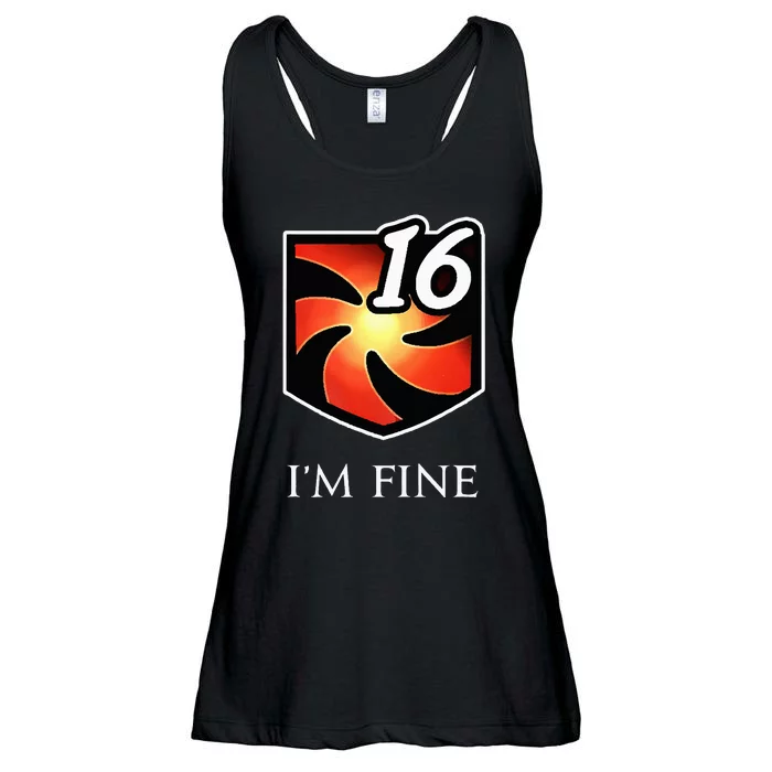 IM Fine Vulnerability Stacks Fantasy Mmorpg Ladies Essential Flowy Tank