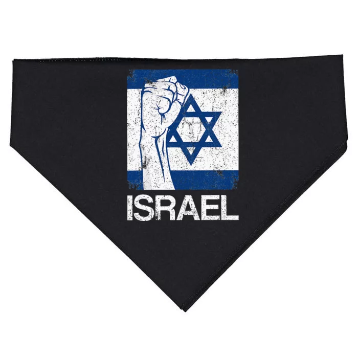 Israeli Flag Vintage Israel USA-Made Doggie Bandana