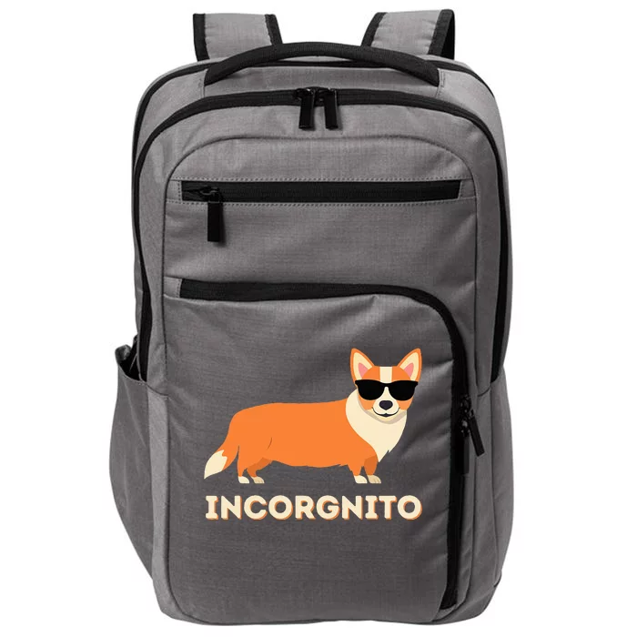 Incorgnito Funny Welsh Corgi Owner Impact Tech Backpack