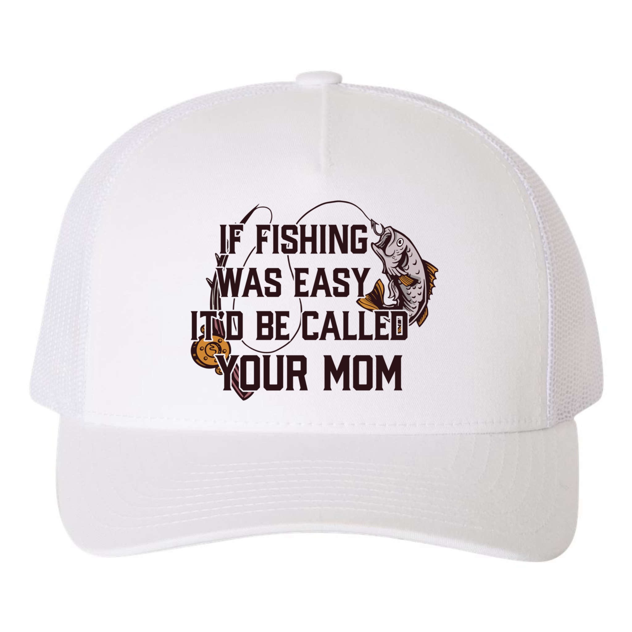Fishing Angler Sayings Funny Fish Meme Gifts' Trucker Cap