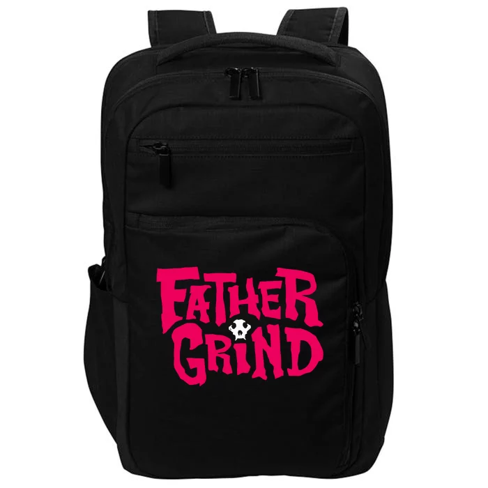 Ian Fidance Wearing Father Grind Impact Tech Backpack