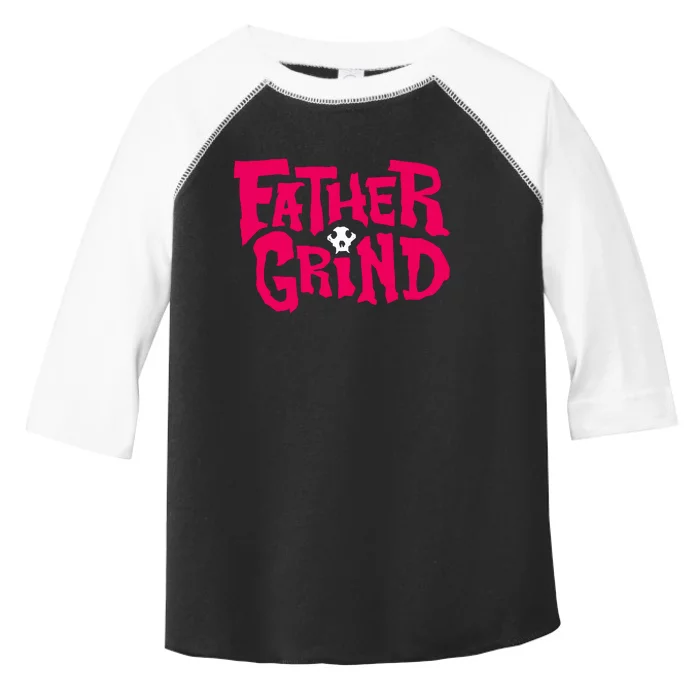 Ian Fidance Wearing Father Grind Toddler Fine Jersey T-Shirt