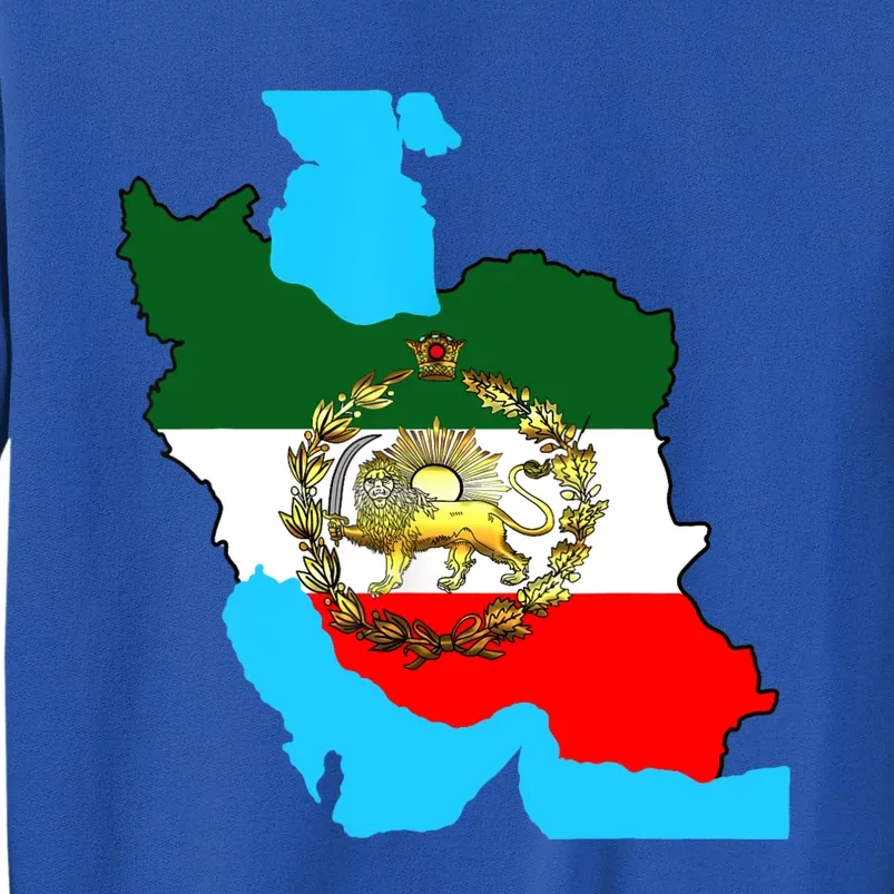 Iran Flag With A Golden Lion Sweatshirt