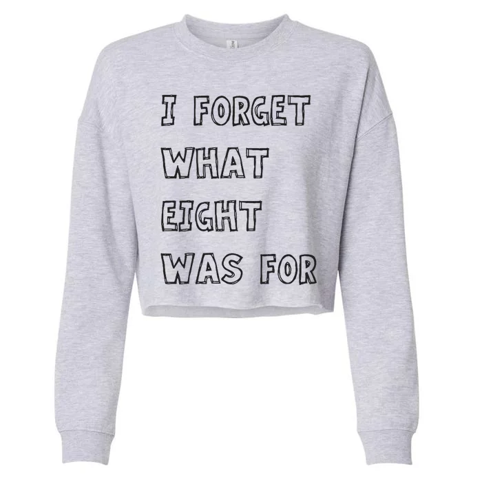 I Forget What Eight Was For Violent Femmes Kiss Off Cropped Pullover Crew