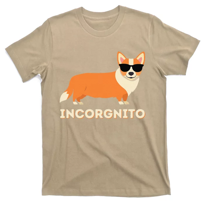 Incorgnito Funny Welsh Corgi Owner Dog Lover T-Shirt