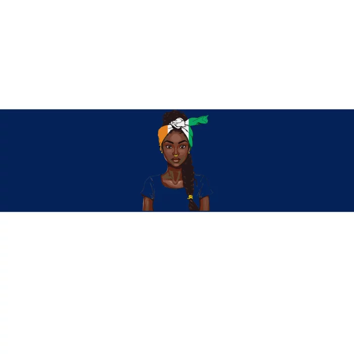 Ivorian Flag Women Souvenirs Products Ivory Coast Bumper Sticker