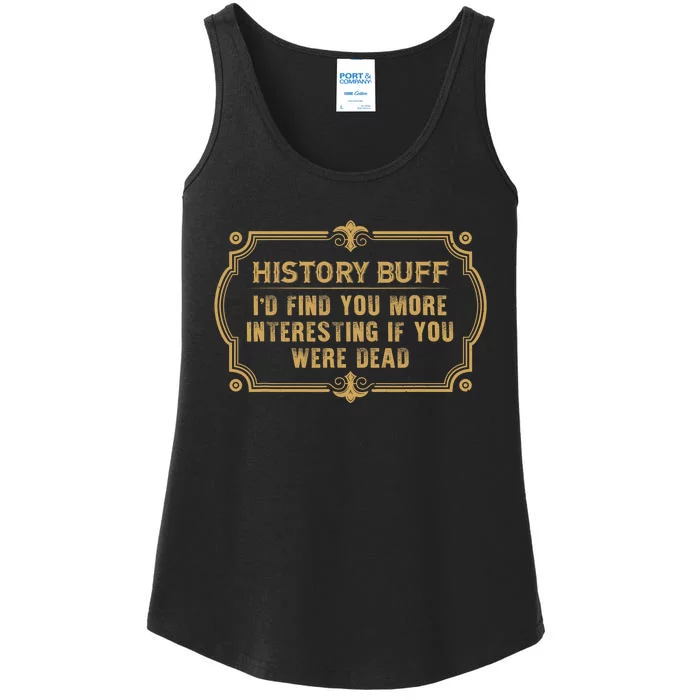 Id Find You More Interesting If You Were Dead Ladies Essential Tank