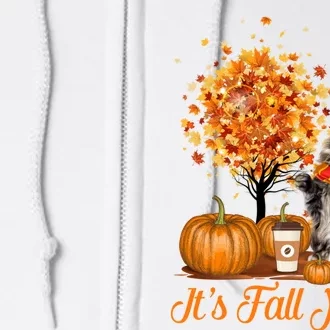 ItS Fall YAll Maine Coon Cat Halloween Hanksgiving Gift Full Zip Hoodie