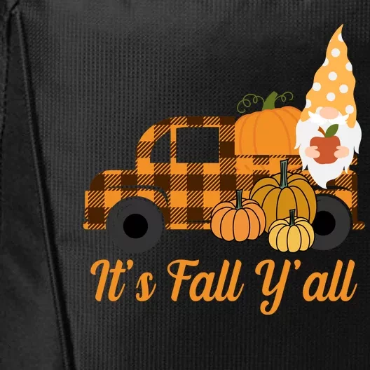 It's Fall Y'all Pumpkin Gnome City Backpack