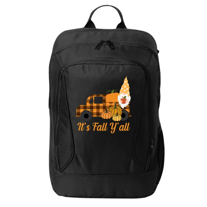 It's Fall Y'all Pumpkin Gnome City Backpack