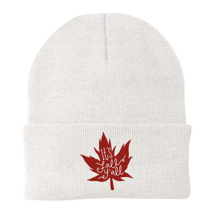 It's Fall Y'all Nature Lover Knit Cap Winter Beanie