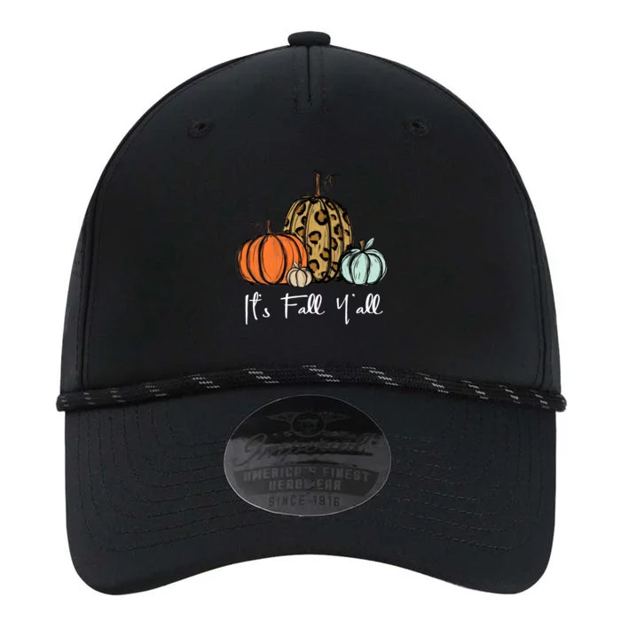 Its Fall Yall Graphic Shirt Women Thanksgiving Pumpkin Splicing Sleeve Fall Performance The Dyno Cap