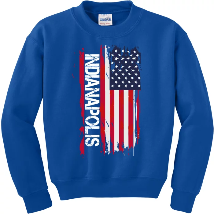 Indianapolis Gift And Souvenir Gift Kids Sweatshirt