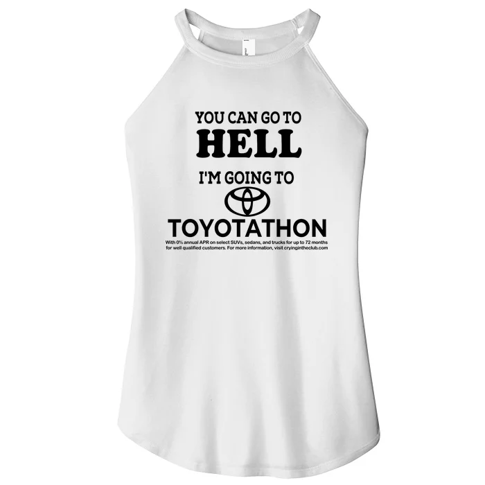 I Got A Lobotomy Done At Toyotathon Women’s Perfect Tri Rocker Tank