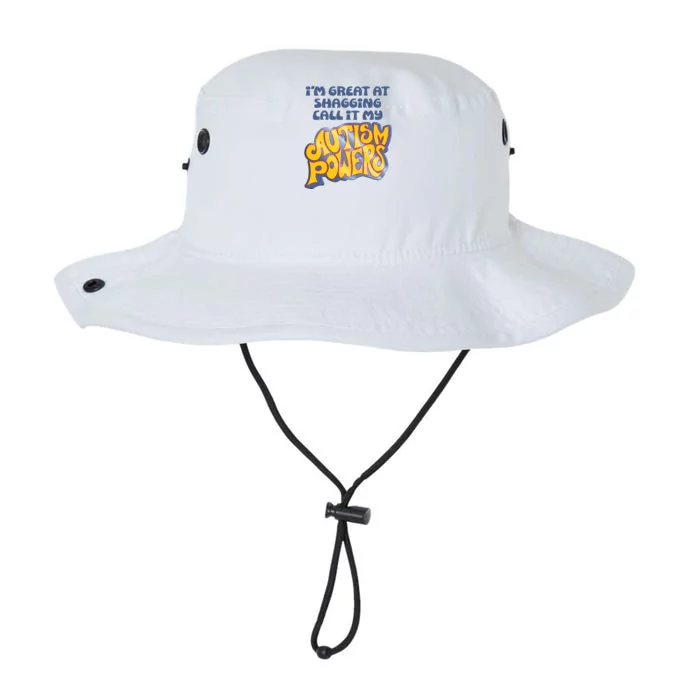 I’M Great At Shagging Call It My Autism Powers Legacy Cool Fit Booney Bucket Hat