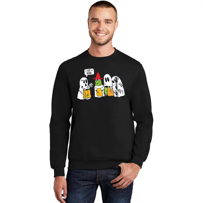 I Got A Rock Halloween Cute Fall Tall Sweatshirt