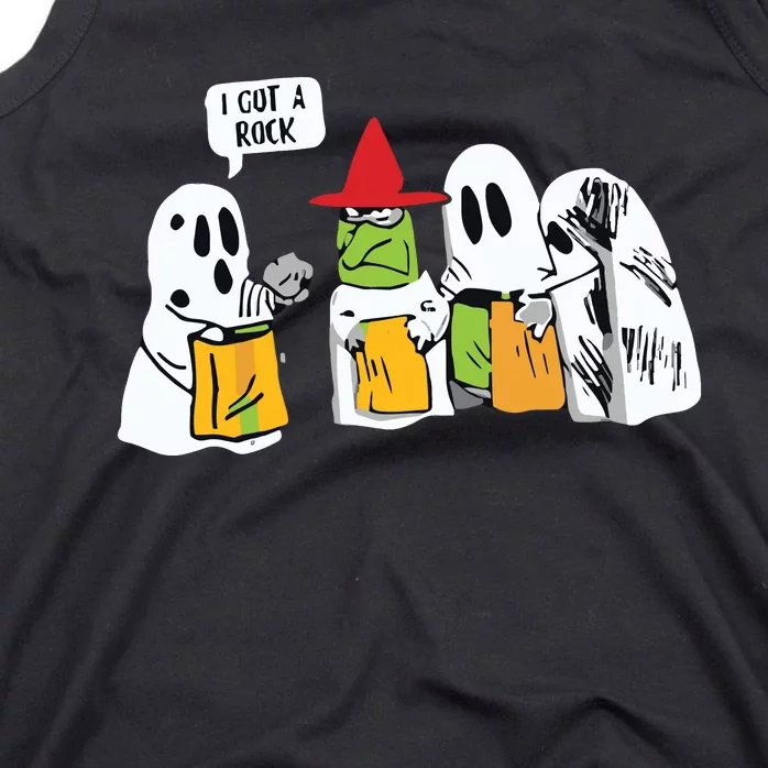 I Got A Rock Halloween Cute Fall Tank Top