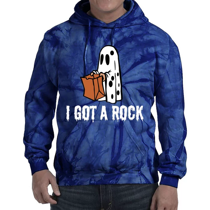 I Got A Rock Halloween Tie Dye Hoodie