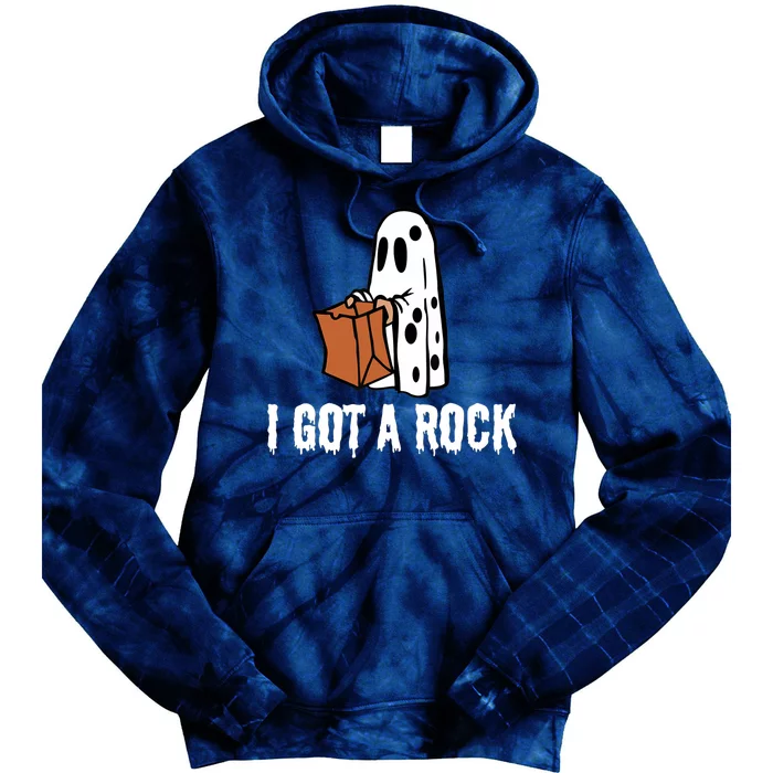 I Got A Rock Halloween Tie Dye Hoodie