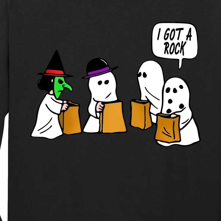 I Got A Rock Halloween Trick Or Treat Tall Long Sleeve T-Shirt