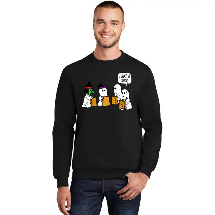 I Got A Rock Halloween Trick Or Treat Tall Sweatshirt