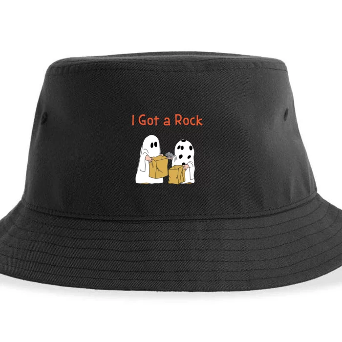 I Got A Rock Lazy Day Halloween Costume Funny Trick Or Treat Sustainable Bucket Hat