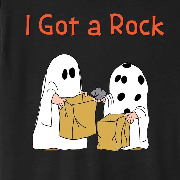 I Got A Rock Lazy Day Halloween Costume Funny Trick Or Treat ChromaSoft Performance T-Shirt