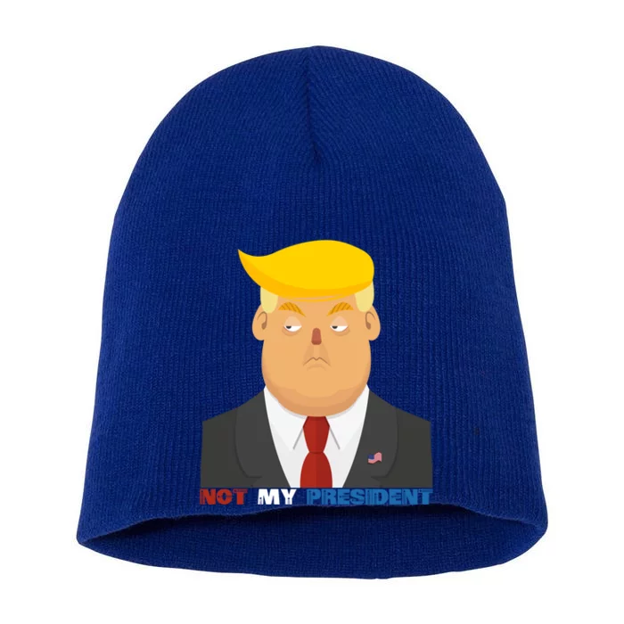 Impeach Gift Anti Trump Not My President Election 2020 Gift Cool Gift Short Acrylic Beanie