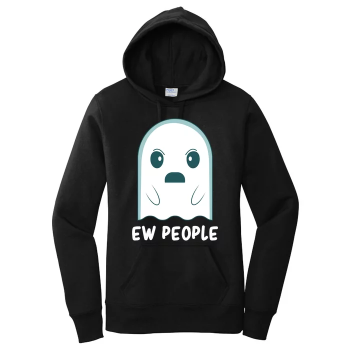 Introvert Ghost Antisocial Sarcasm Women's Pullover Hoodie