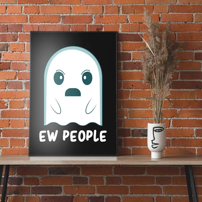 Introvert Ghost Antisocial Sarcasm Poster