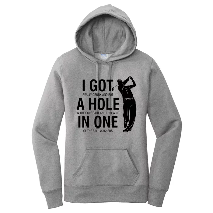 I Got A Hole In One Women's Pullover Hoodie