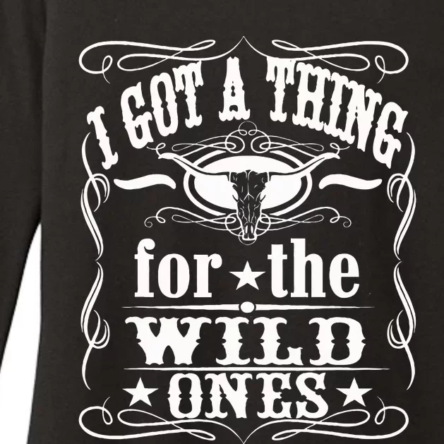 I Got A Thing For The Wild Ones Womens CVC Long Sleeve Shirt